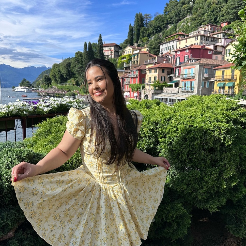 Imani Floral Minidress House of Cb - Picture 2 of 4